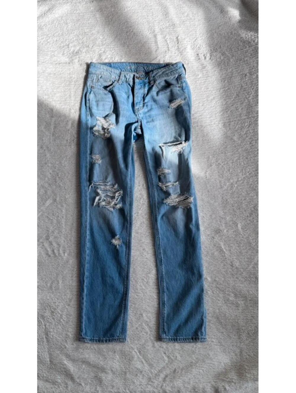 Vintage American Eagle Size 0 Straight Leg Jeans